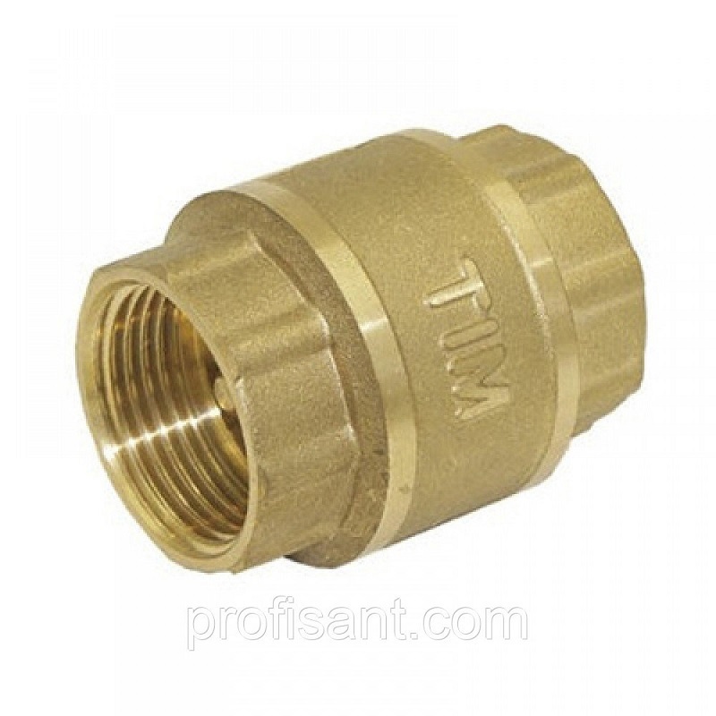 Изображение товара Обратный клапан с латунным штоком 2" ВР-ВР стандарт Tim JH-1015std