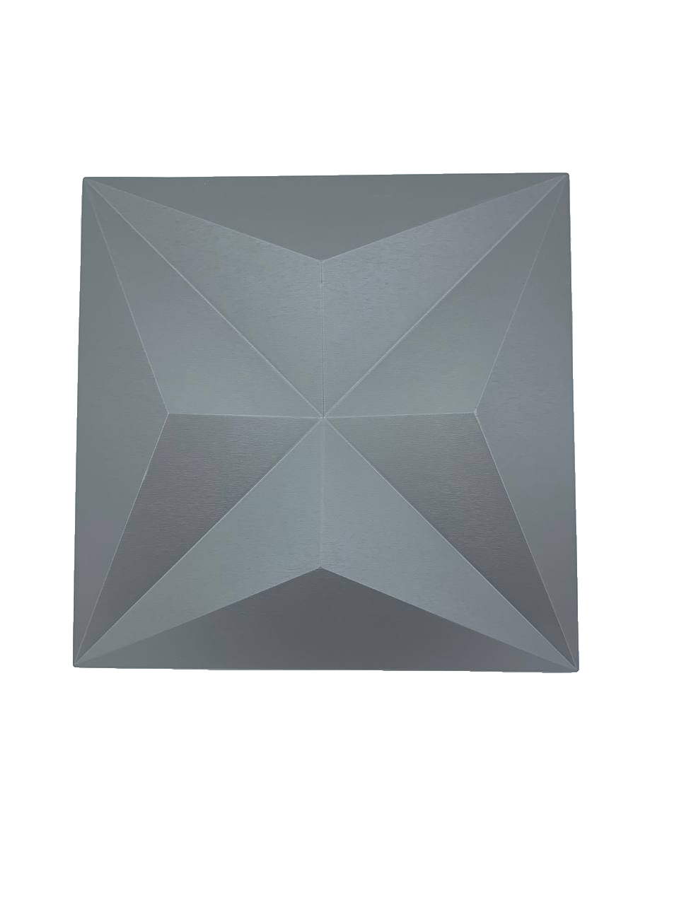 Изображение товара Стеновые панели 3D гипсовые в покрытии Deco Line ЛП201 300x300x40мм, 0.36м2, 4 шт