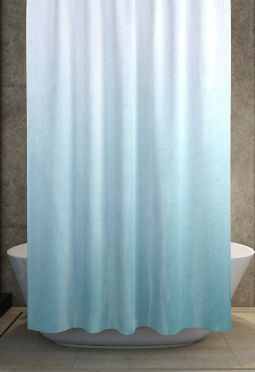 Изображение товара Шторка для ванной комнаты DASCH 11496 180x180см цвет белый