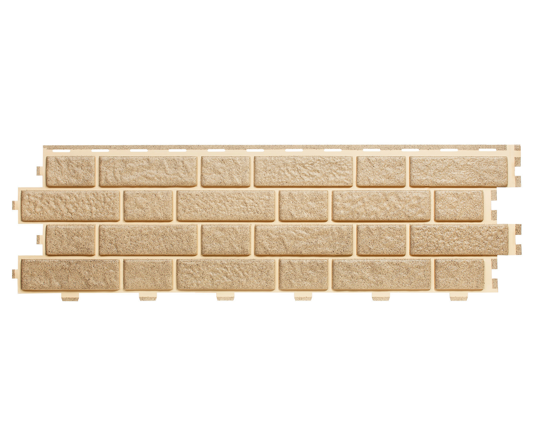 Изображение товара Сайдинг TECOS Brickwork бежевый 0.4 м² имитация кирпича