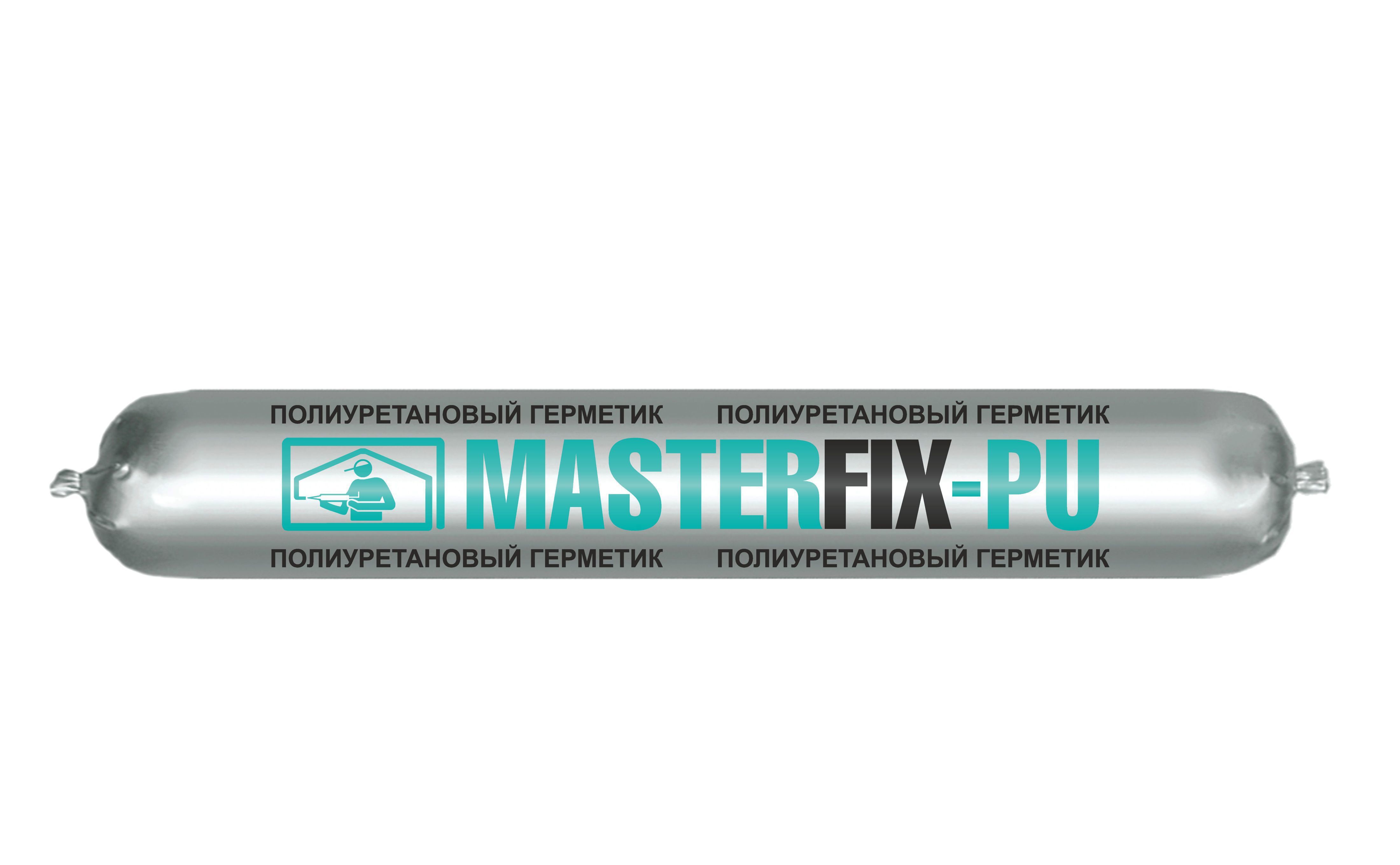 Изображение товара Герметик полиуретановый MASTERFIX PU 1709/Т серый 0.6 л для внутреннего и наружного применения