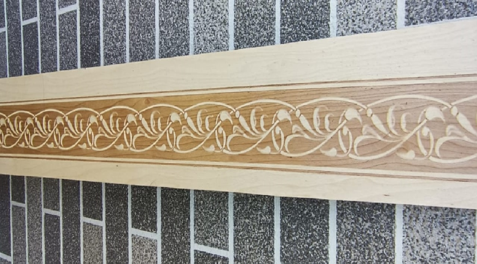 Изображение товара Вагонка штиль Сиблесресурс с тиснением Вензель 16x120x2000мм лиственница сорт В 5шт