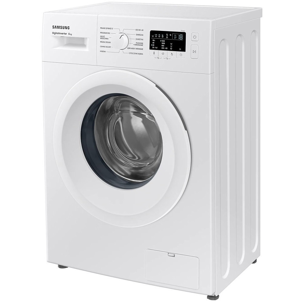 Изображение товара Стиральная машина Samsung Ww60a3120we/le 60x85x45 см 6 кг цвет белый Изображение товара Стиральная машина Samsung Ww60a3120we/le 60x85x45 см 6 кг цвет белый