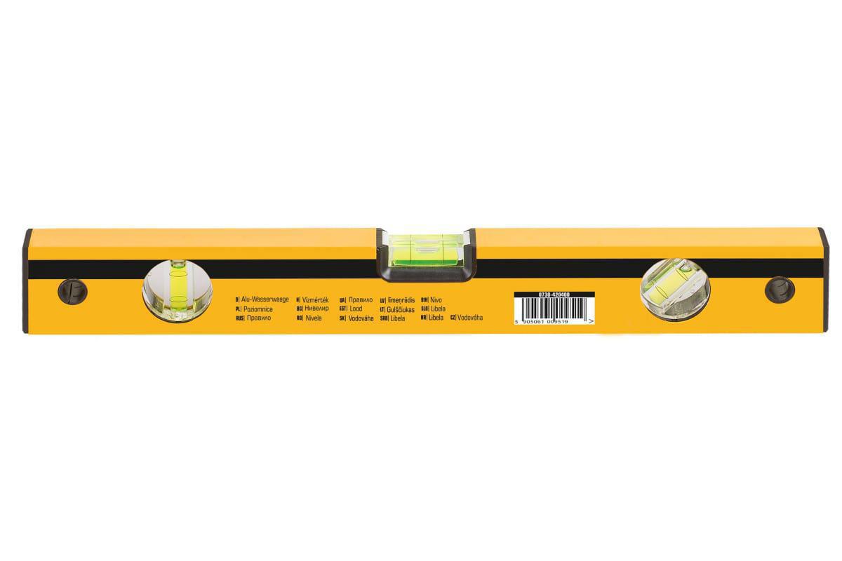 Изображение товара Уровень пузырьковый Hardy 0730-421000 3 глазка 1000 мм