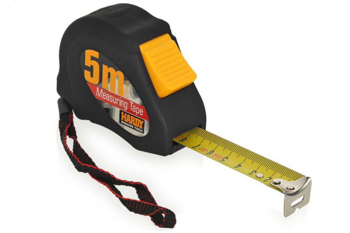 Изображение товара Рулетка Hardy 0700-441906 длина 5 м ширина 19 мм