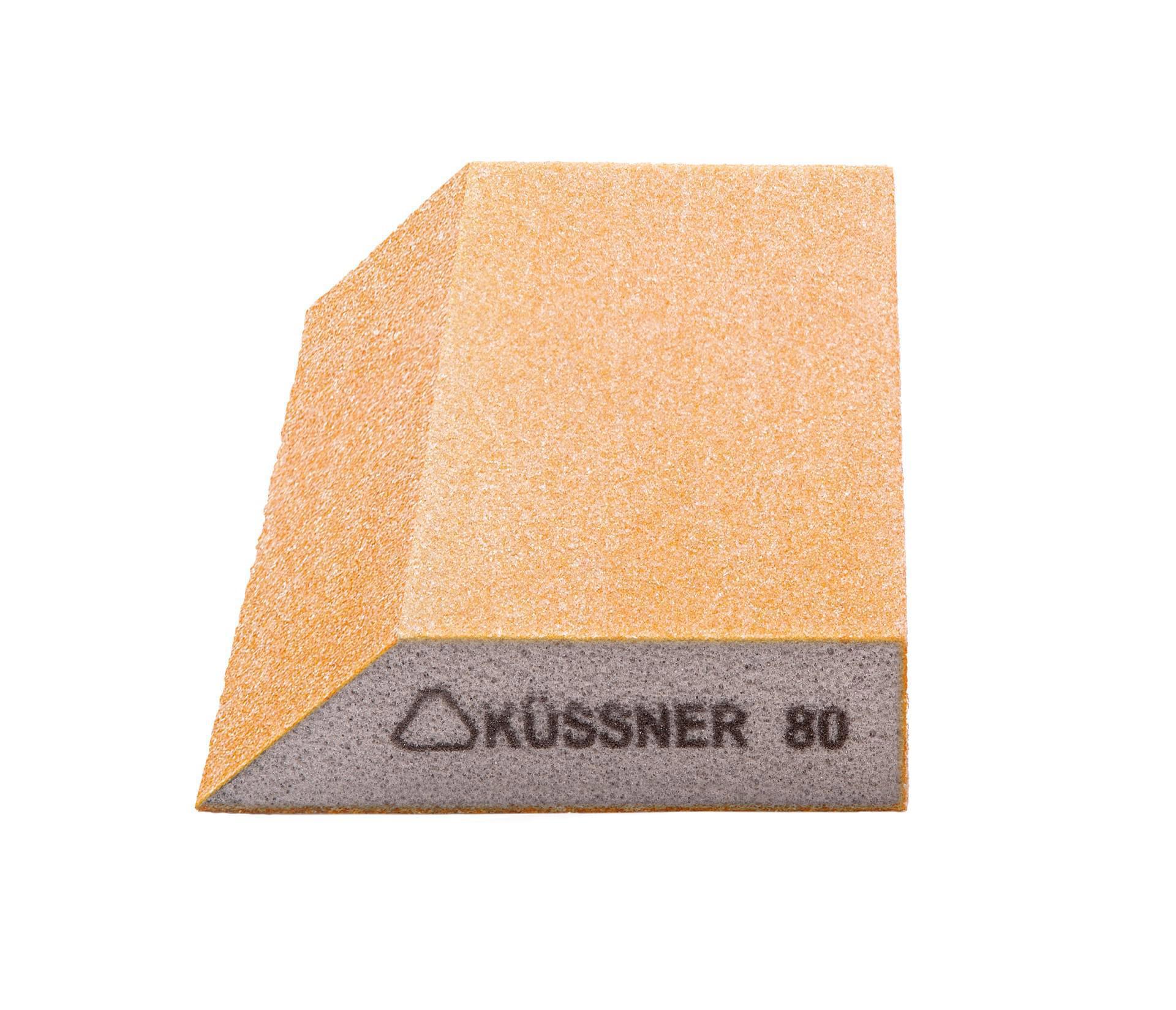 Изображение товара Губка шлифовальная абразивная Kussner Soft P80 125x90x25 мм
