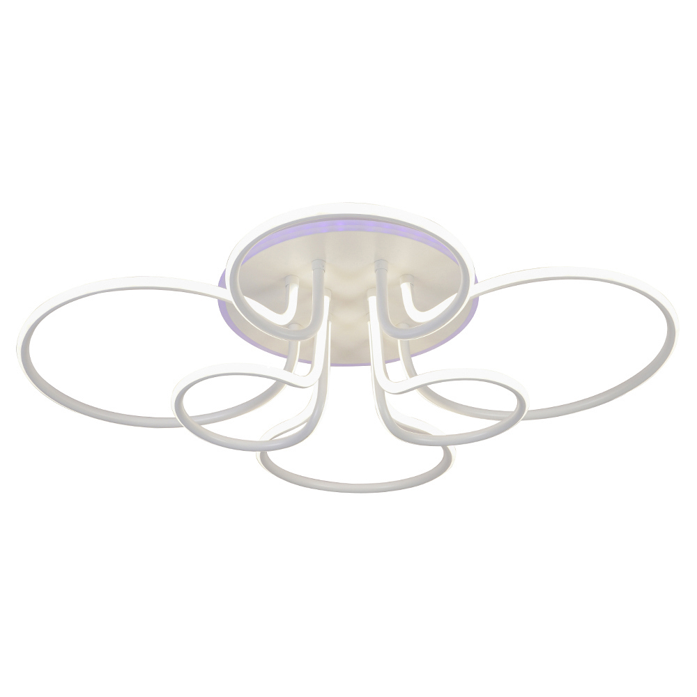 Изображение товара Люстра потолочная светодиодная Profit Light 6045/6B WHT с пультом управления