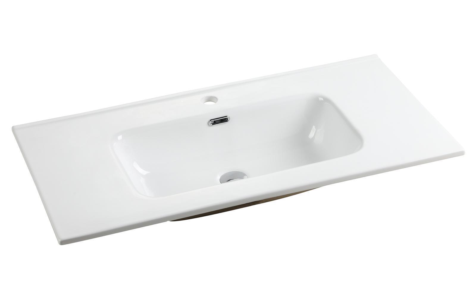 Изображение товара Раковина накладная Ceramicanova element CN7003 102.5см цвет белый