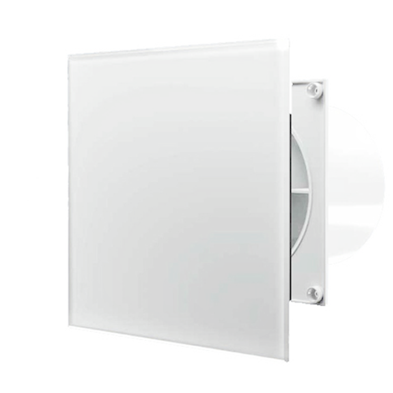 Изображение товара Вентилятор вытяжной Dospel Veroni Glass 100 S white D100 мм 40 дБ 100 м³/ч цвет белый Изображение товара Вентилятор вытяжной Dospel Veroni Glass 100 S white D100 мм 40 дБ 100 м³/ч цвет белый