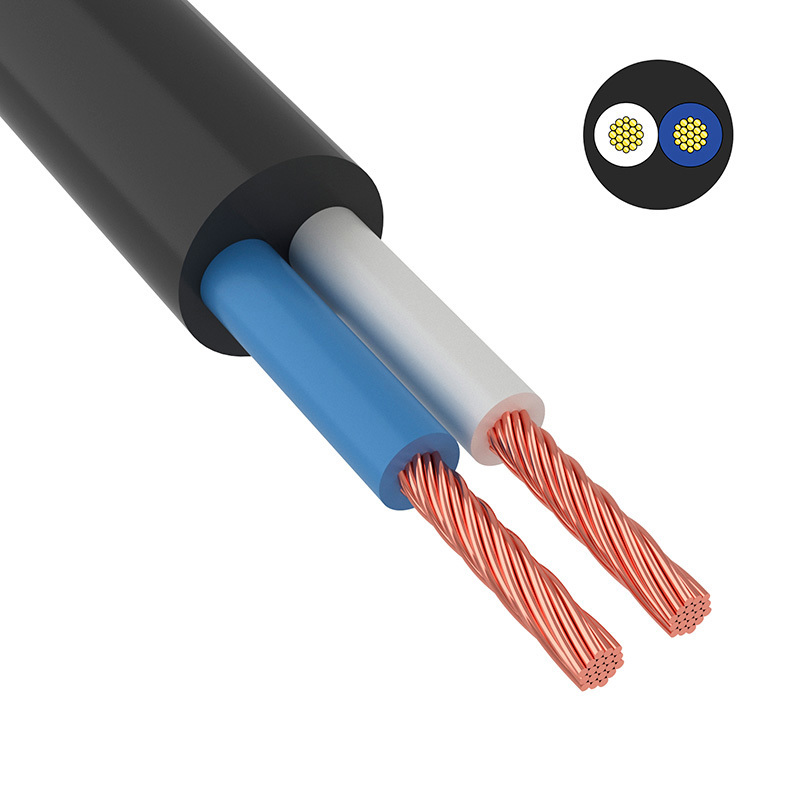 Изображение товара Кабель ПВС Калужский кабельный завод 2x1.5 мм2 бухта 20 м ГОСТ Россия черный