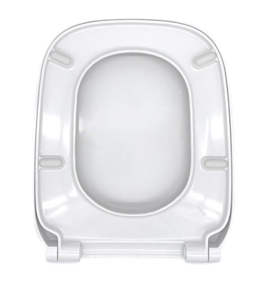 Изображение товара Сиденье для унитаза MKW с микролифтом белое антибактериальное быстро снимающееся