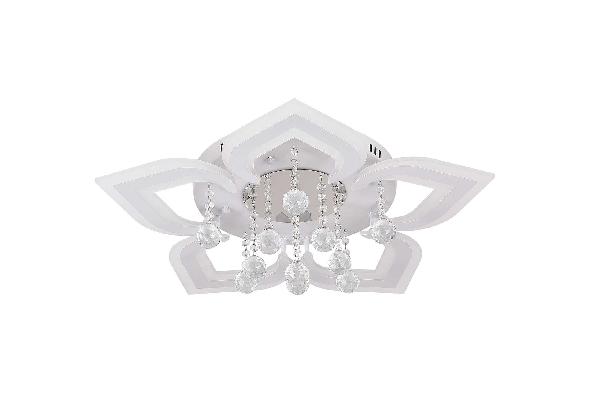 Изображение товара Современная потолочная LED люстра Natali Kovaltseva 140Вт 7500лм стиль хай-тек белая