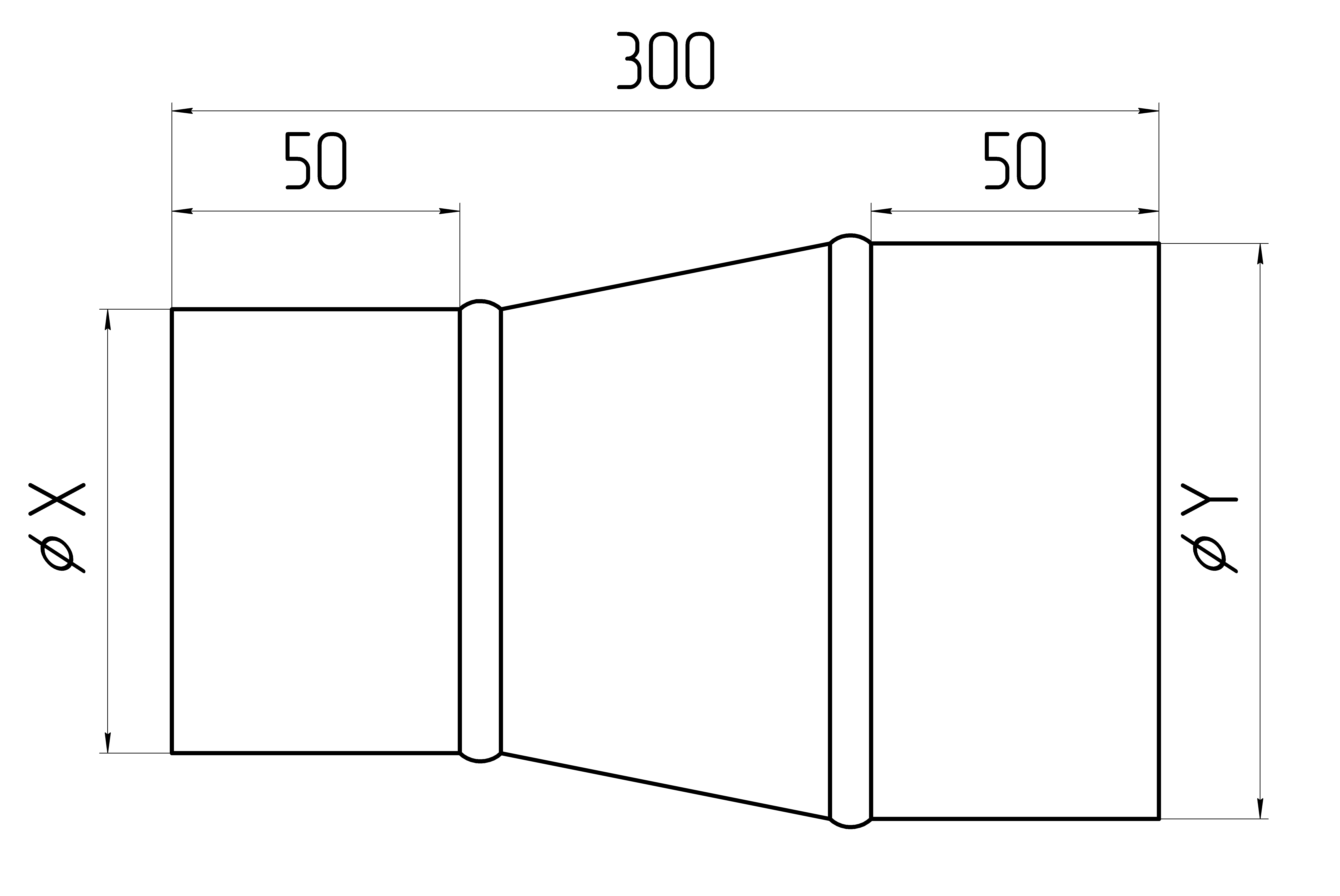 Изображение товара Редуктор Шамрай D130/160 мм нержавеющая сталь
