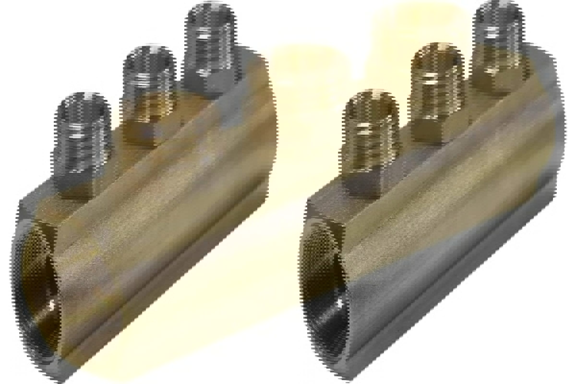 Изображение товара Коллектор ВР3/4 на 3 выхода НР1/2 ДТРД для водоснабжения