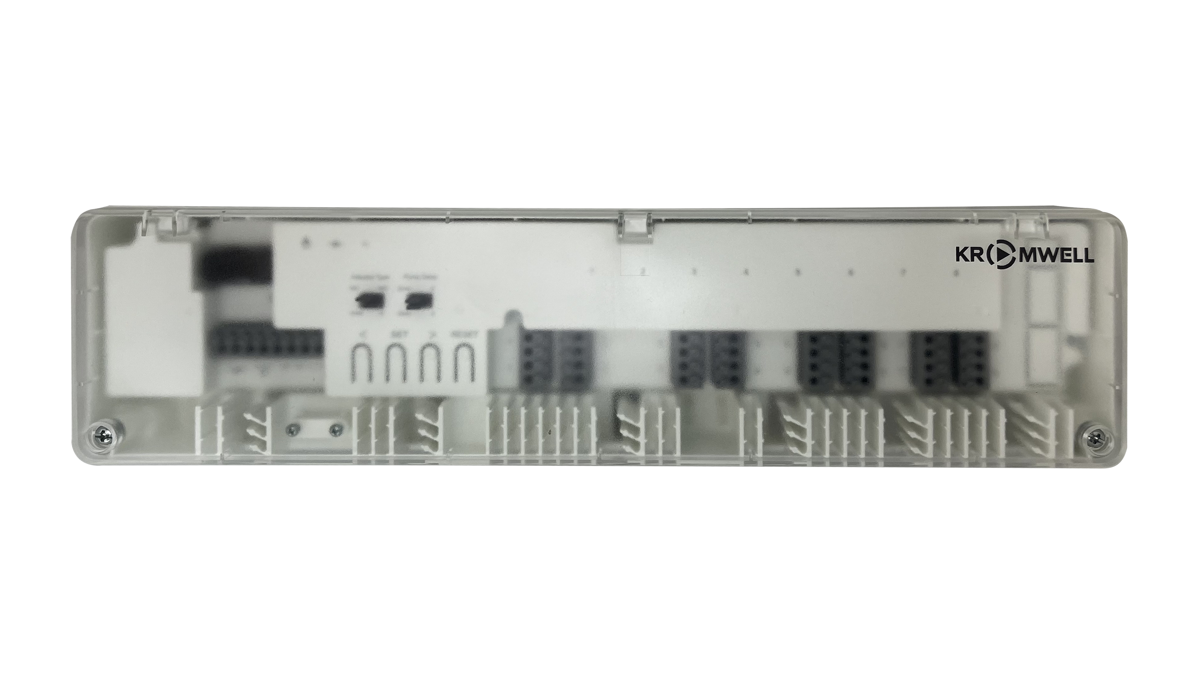 Изображение товара Контроллер теплого пола Kromwell 8 зон беспроводной радиомодуль управление отоплением