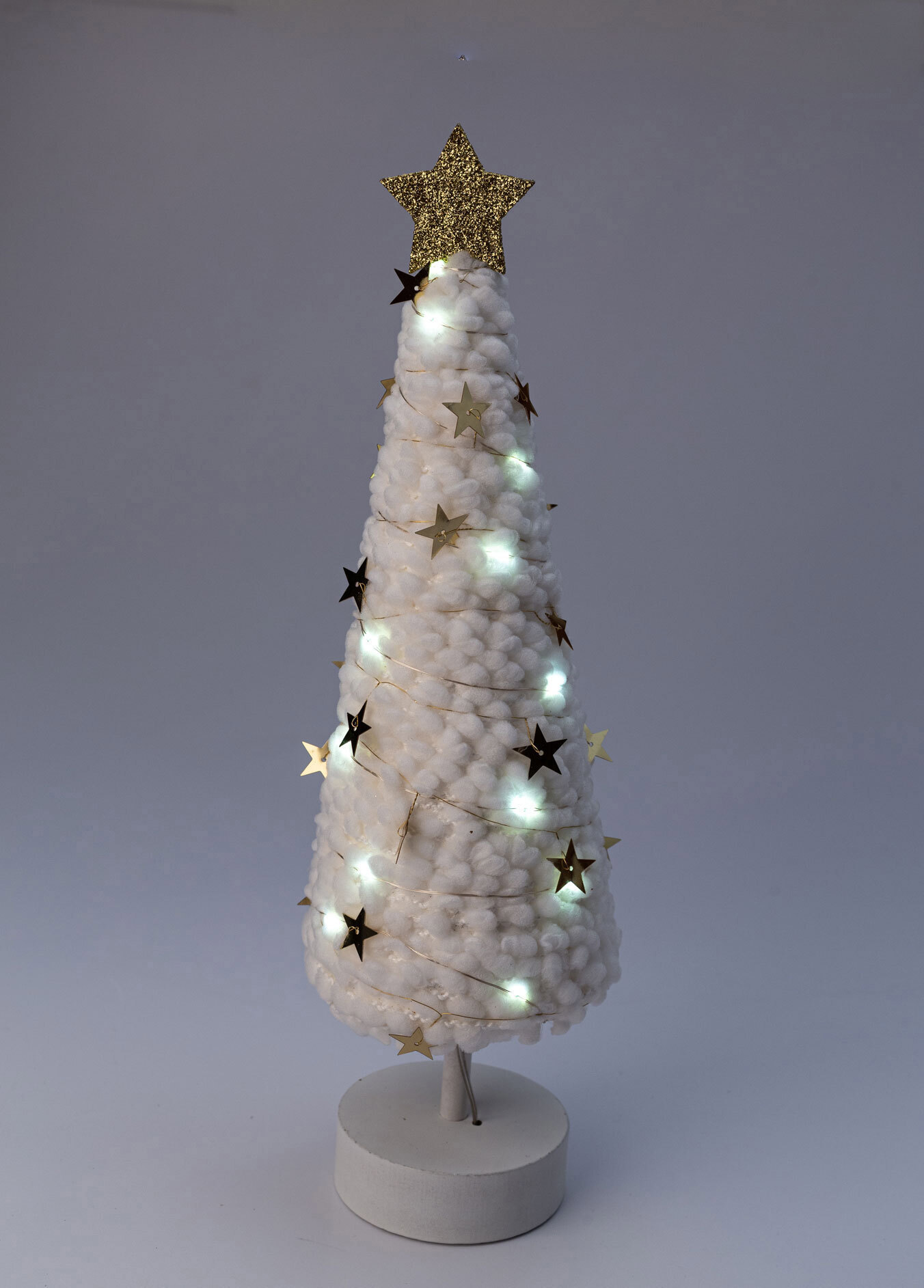 Изображение товара Электрогирлянда универсальная Космос 89-9-105, 20 LED, 8 режимов, теплый белый