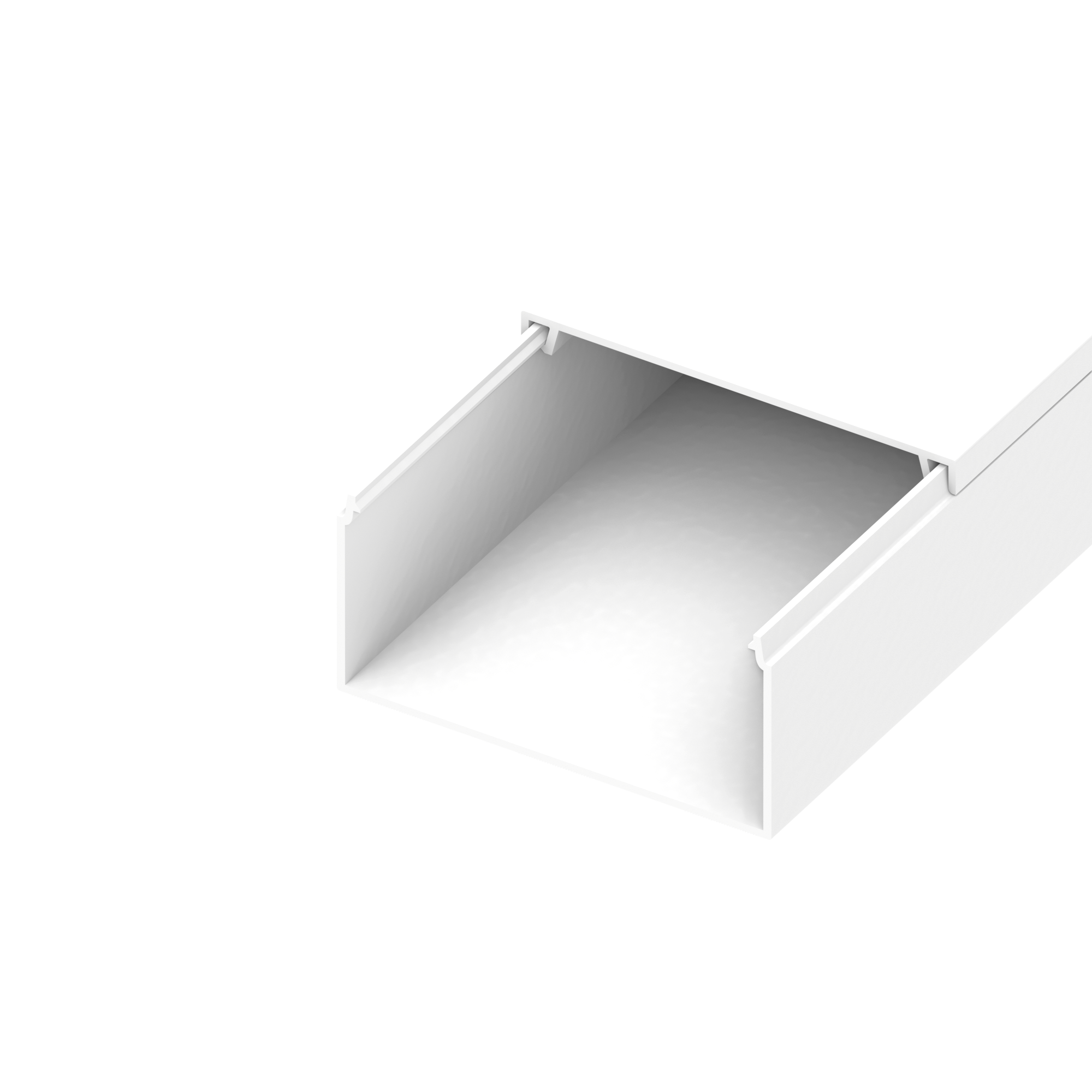 Изображение товара Кабель-канал Agis profile 80x40 мм 200 см цвет белый 5 шт. в упаковке