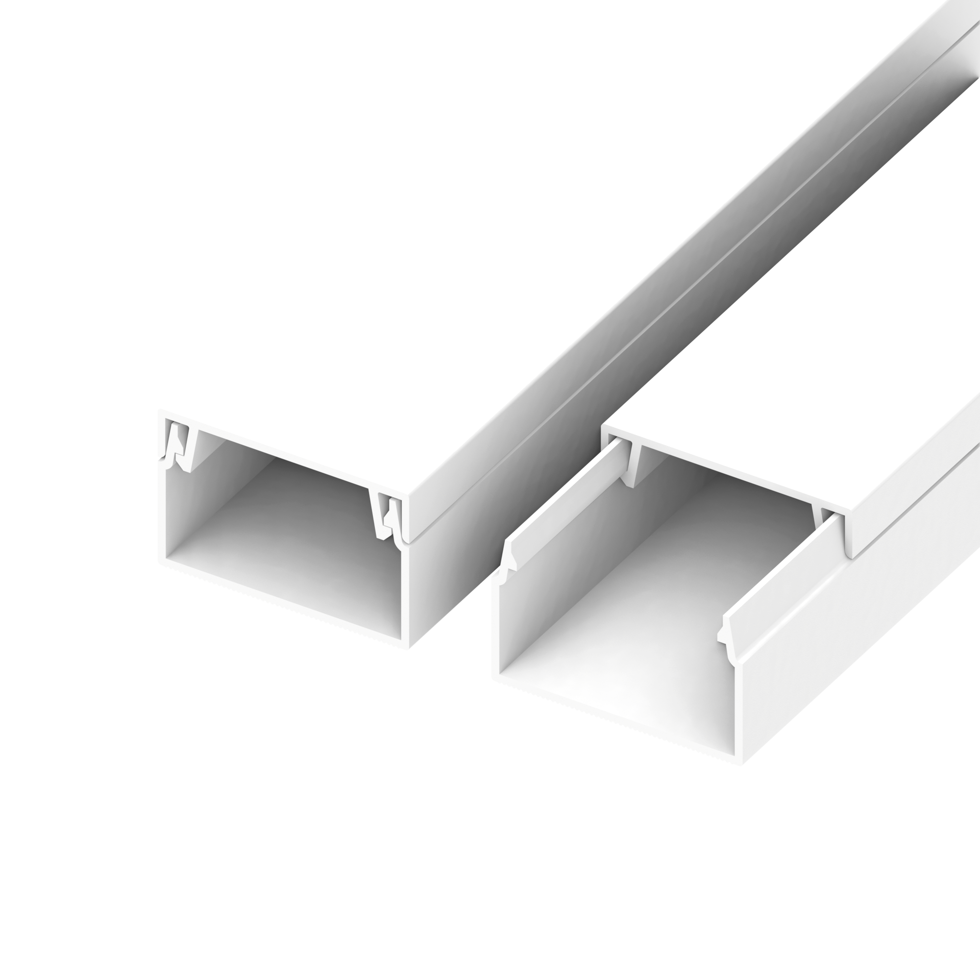 Изображение товара Кабель-канал Agis profile 25x16 мм 200 см цвет белый 5 шт. в упаковке