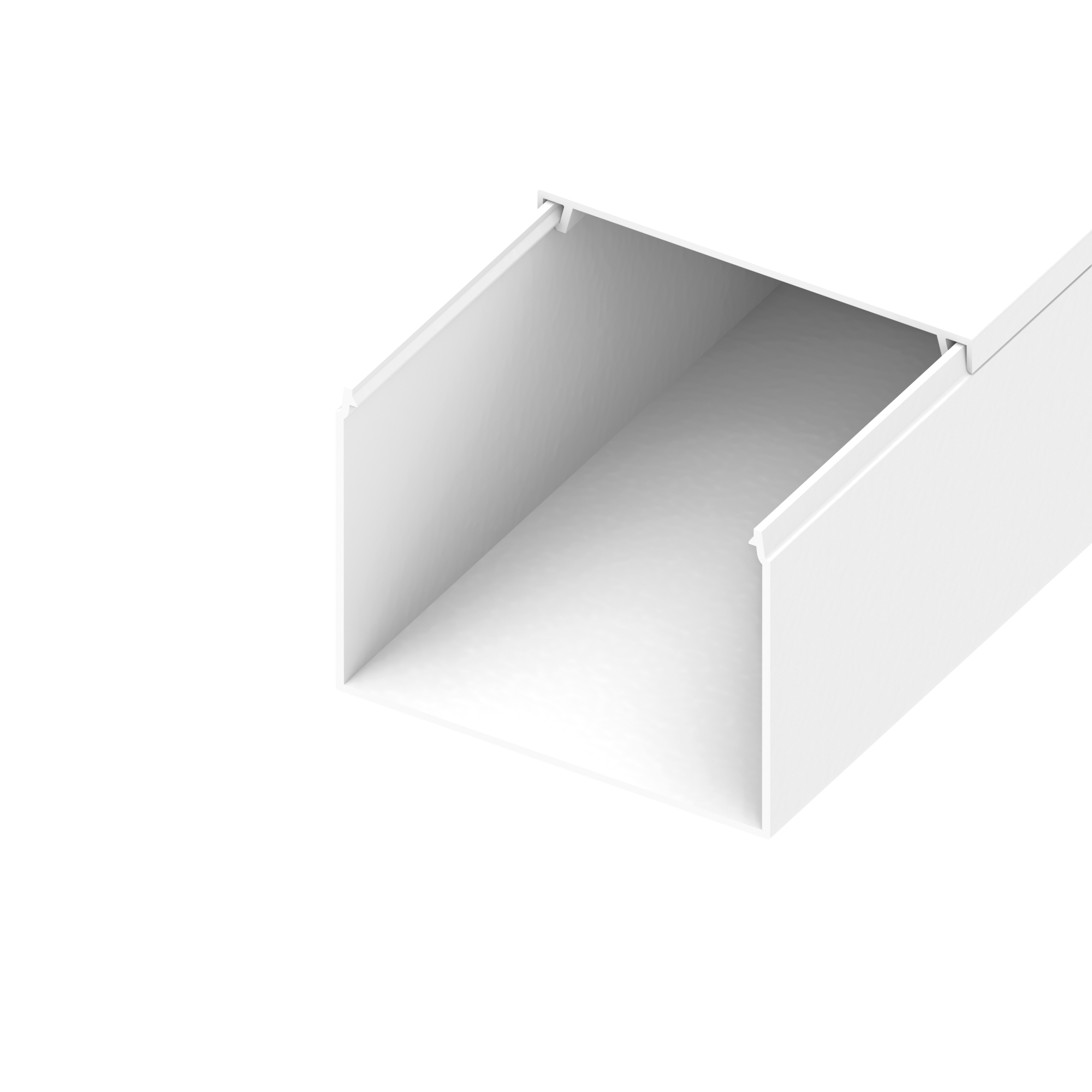 Изображение товара Кабель-канал Agis profile 80x60 мм 200 см цвет белый 5 шт. в упаковке
