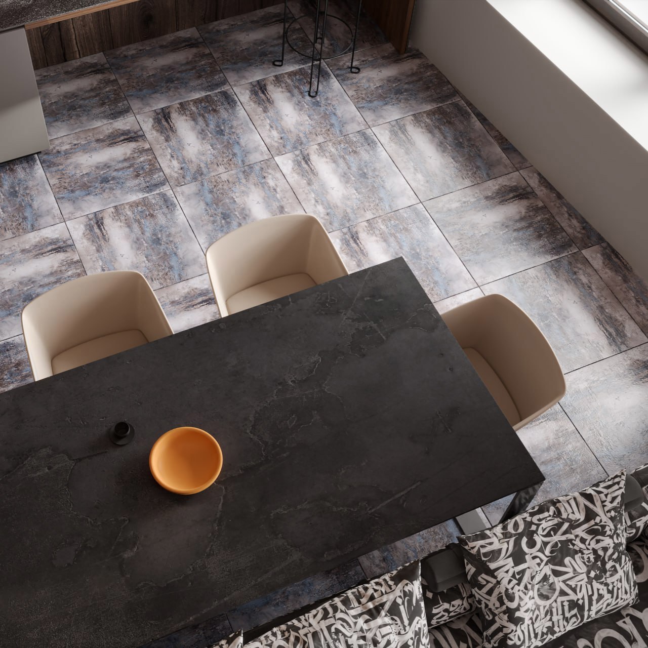 Изображение товара Керамогранит SMREGION VHP600119 60x60 см серый для пола и стен