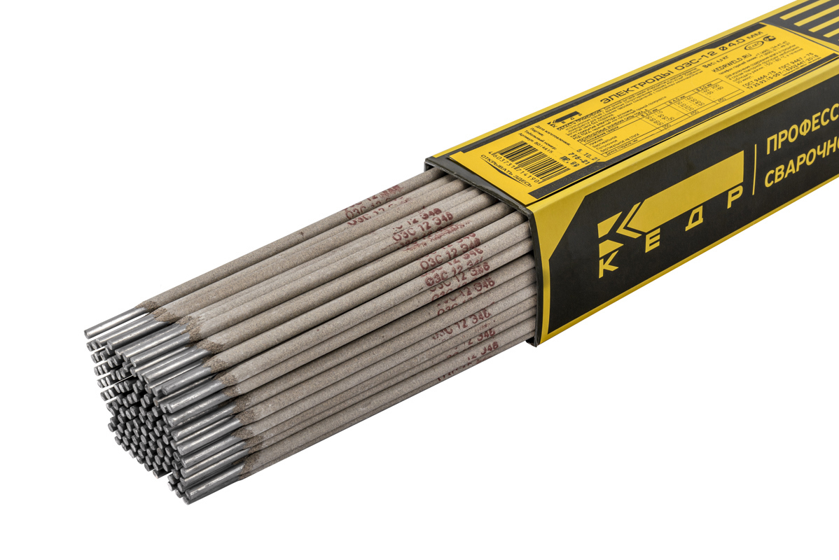 Изображение товара Электрод сварочный ОЗС-12 Кедр 4 мм 6.5 кг