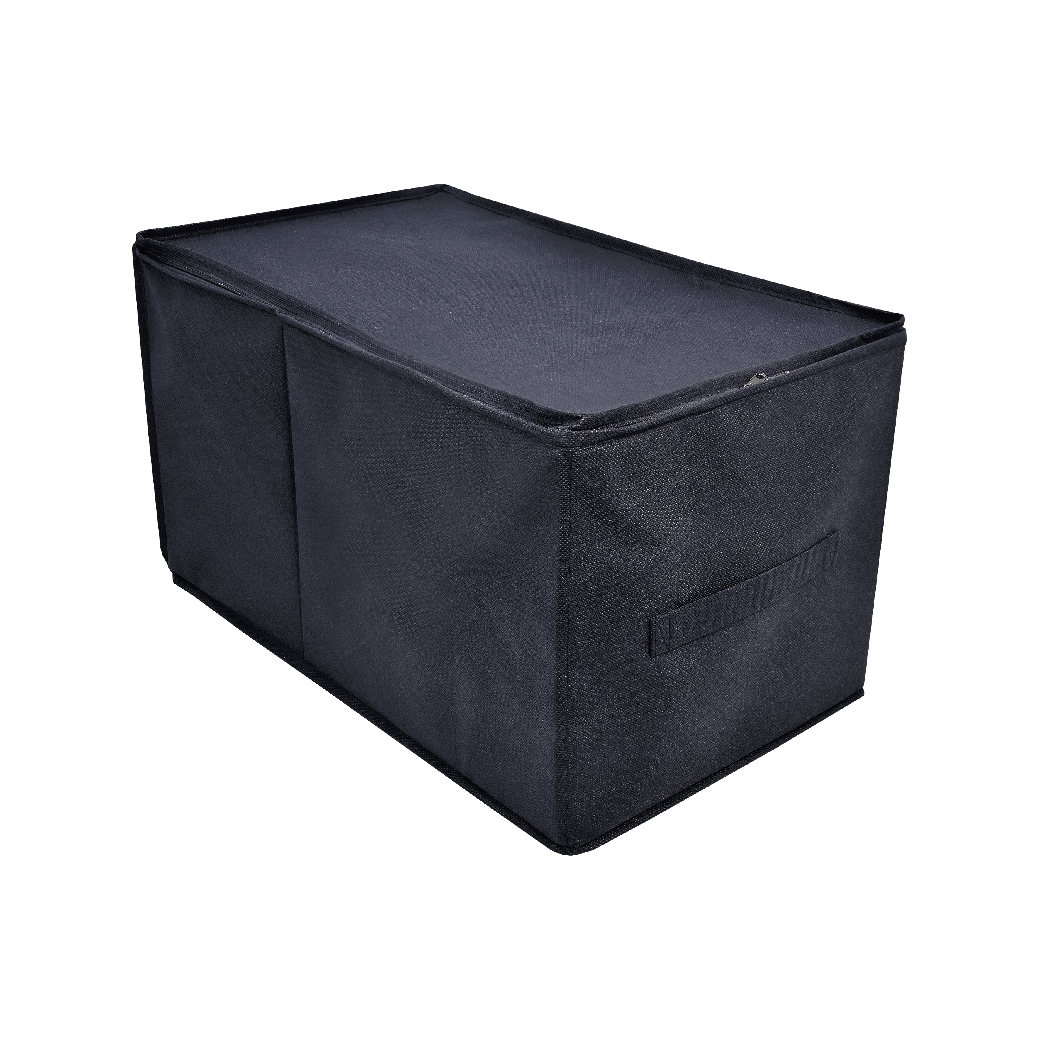 Изображение товара Корзина Butler 50x30x30 см темно-синяя из спанбонда для хранения и организации дома