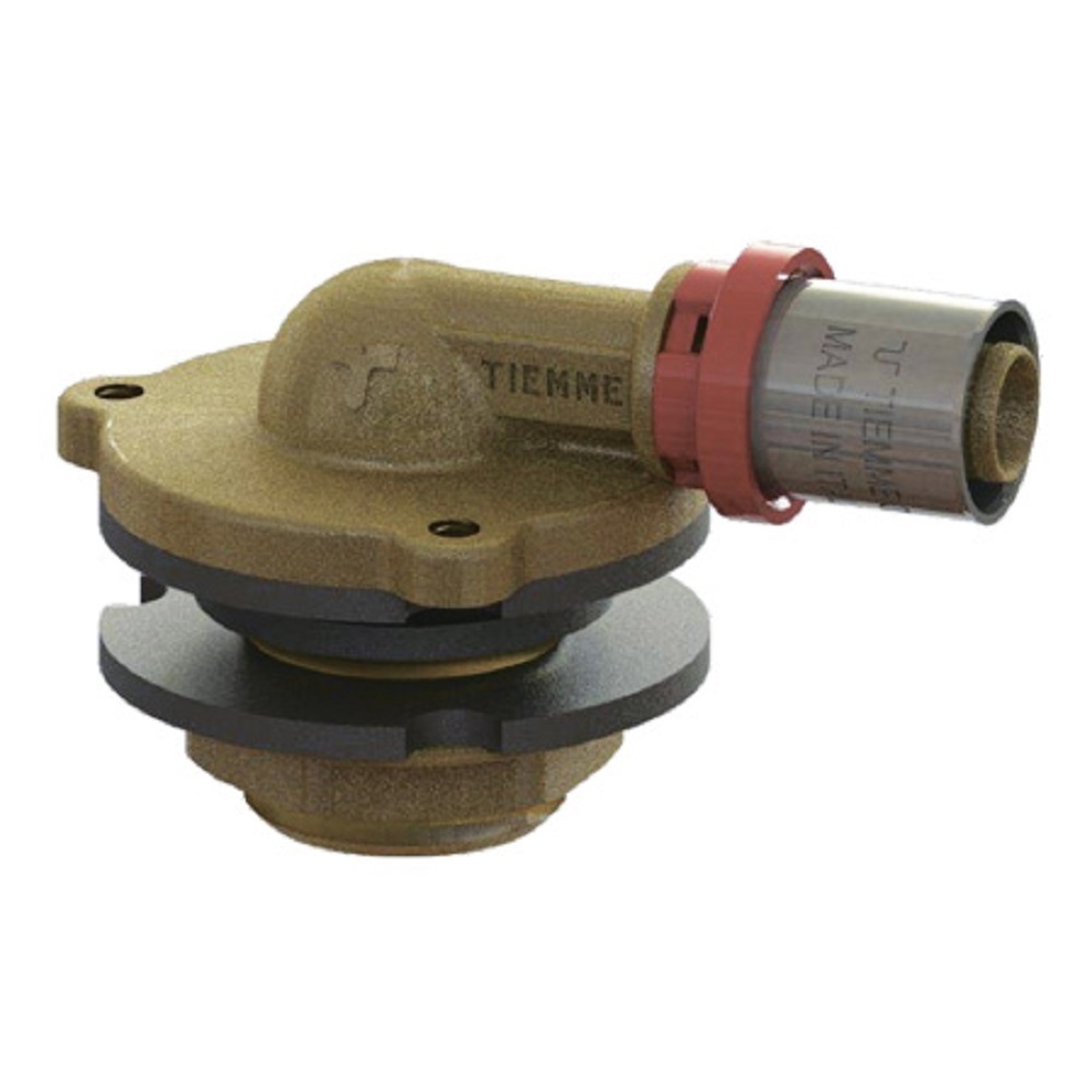 Изображение товара Водорозетка Tiemme 1/2"x16 мм ВР-ВПр латунь 1651063