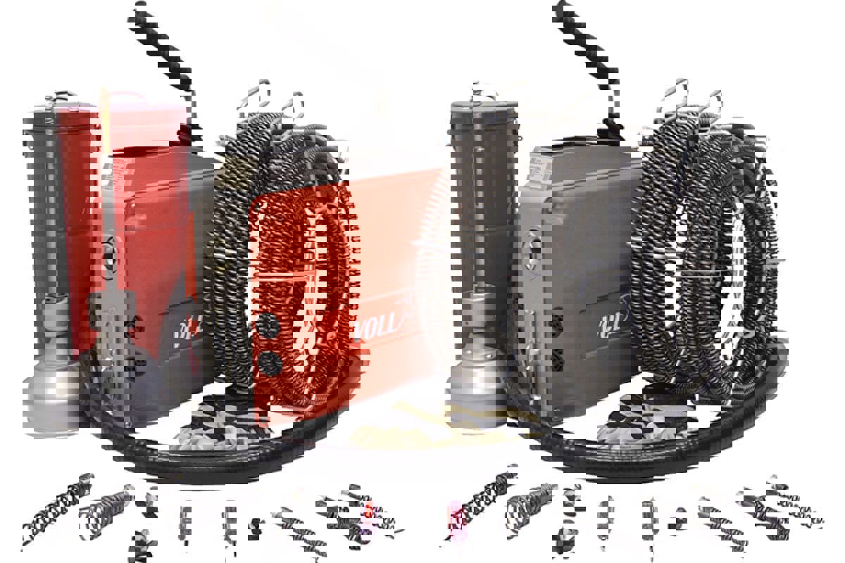 Изображение товара Электромеханическая машина для прочистки труб Voll V-Clean 150 профессиональная