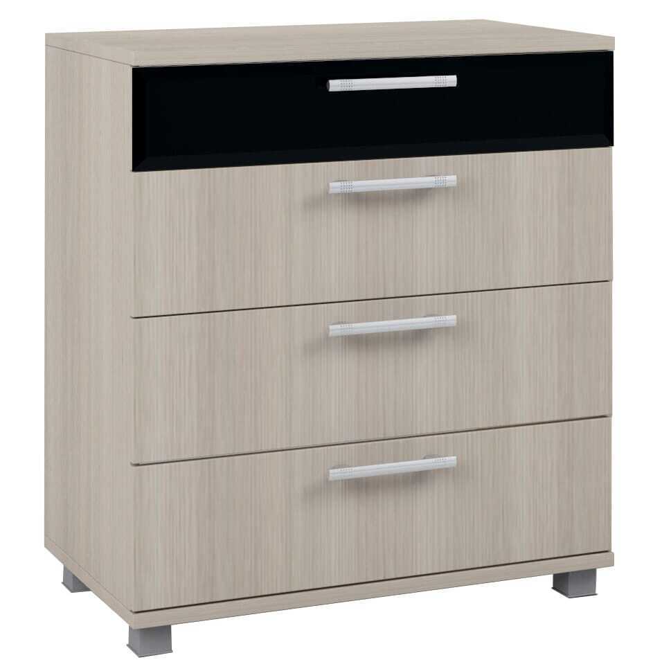 Изображение товара Комод Гк Аквилон JAGGER 3D2S 4 ящика 80x45x89 Плита ДСП цвет кашемир