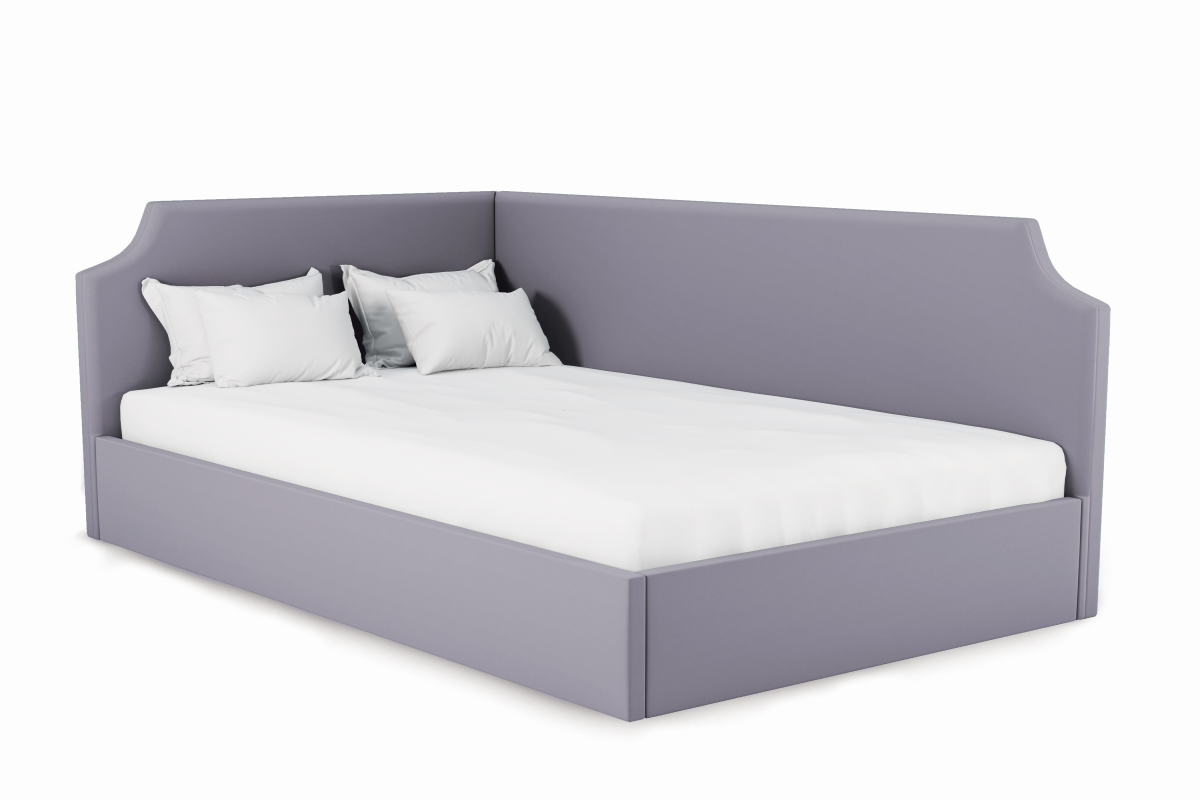 Изображение товара Кровать Costa Джуниор с подъемным механизмом 170x100 см фиолетовая