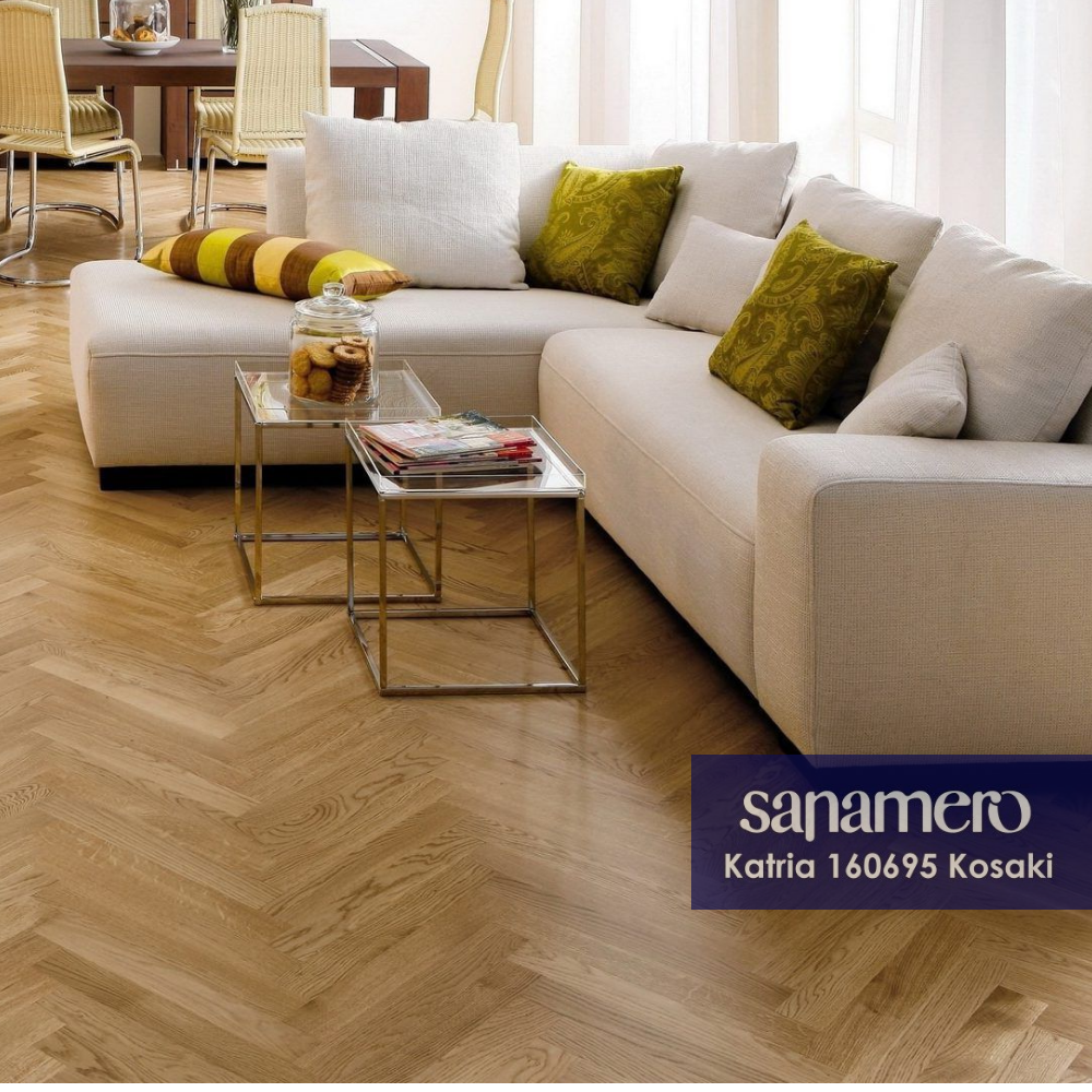 Изображение товара SPC плитка Sanamero Katria Kosaki 31 класс толщина 4 мм 1.96 м², цена за упаковку