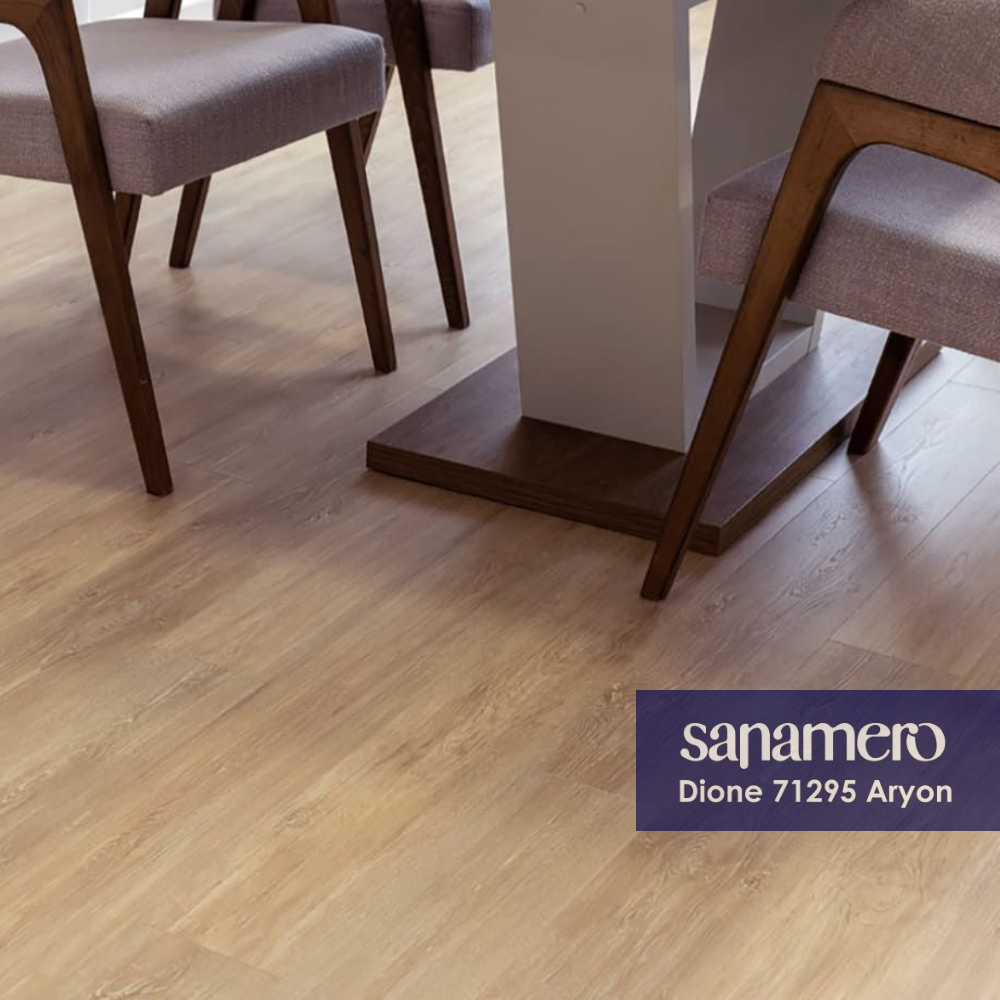 Изображение товара SPC плитка Sanamero Dione Aryon 33 класс влагостойкая для коммерческих помещений