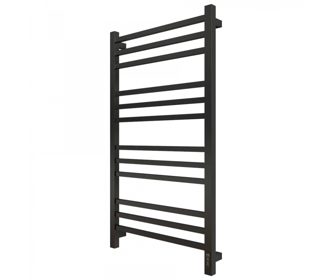 Изображение товара Электрический полотенцесушитель GROIS Alex GR-104 П12 500x1000 мм 120 Вт черный с терморегулятором