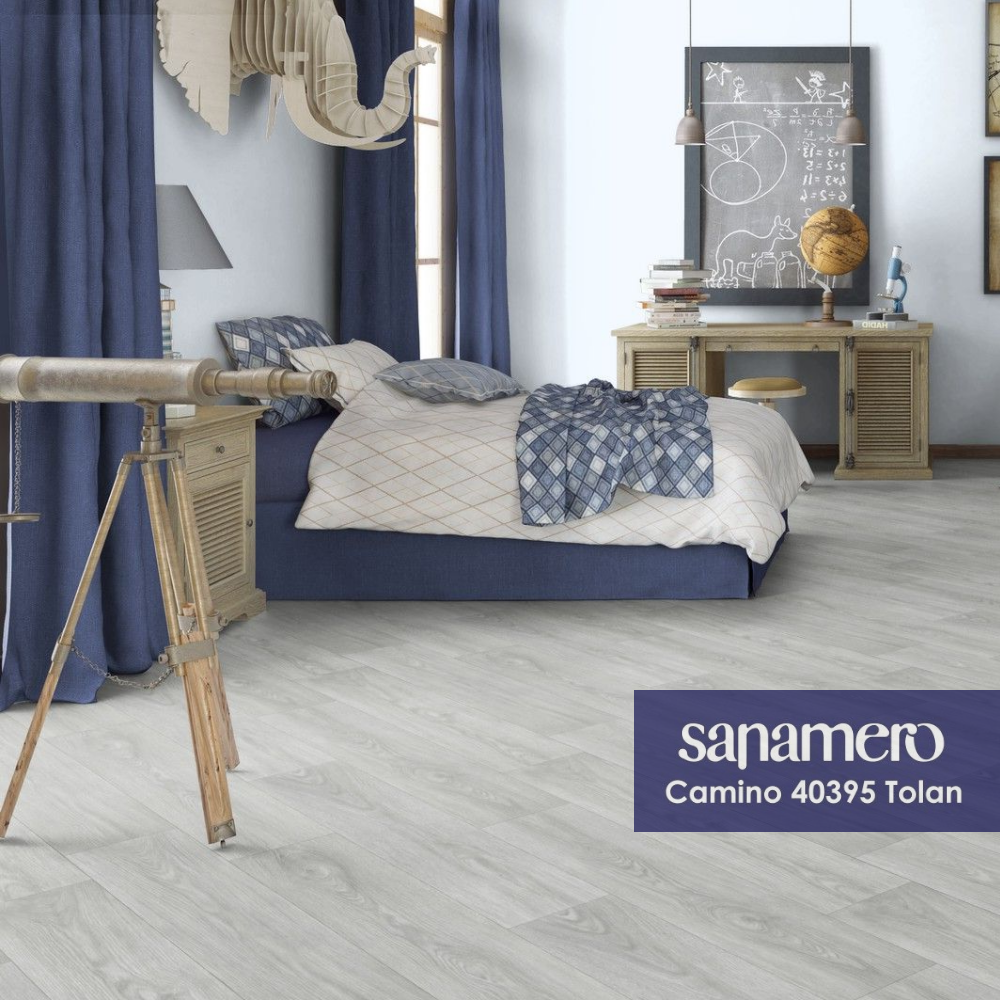 Изображение товара SPC плитка Sanamero Camino Tolan 33 класс толщина 4.50 мм 2.009 м², цена за упаковку