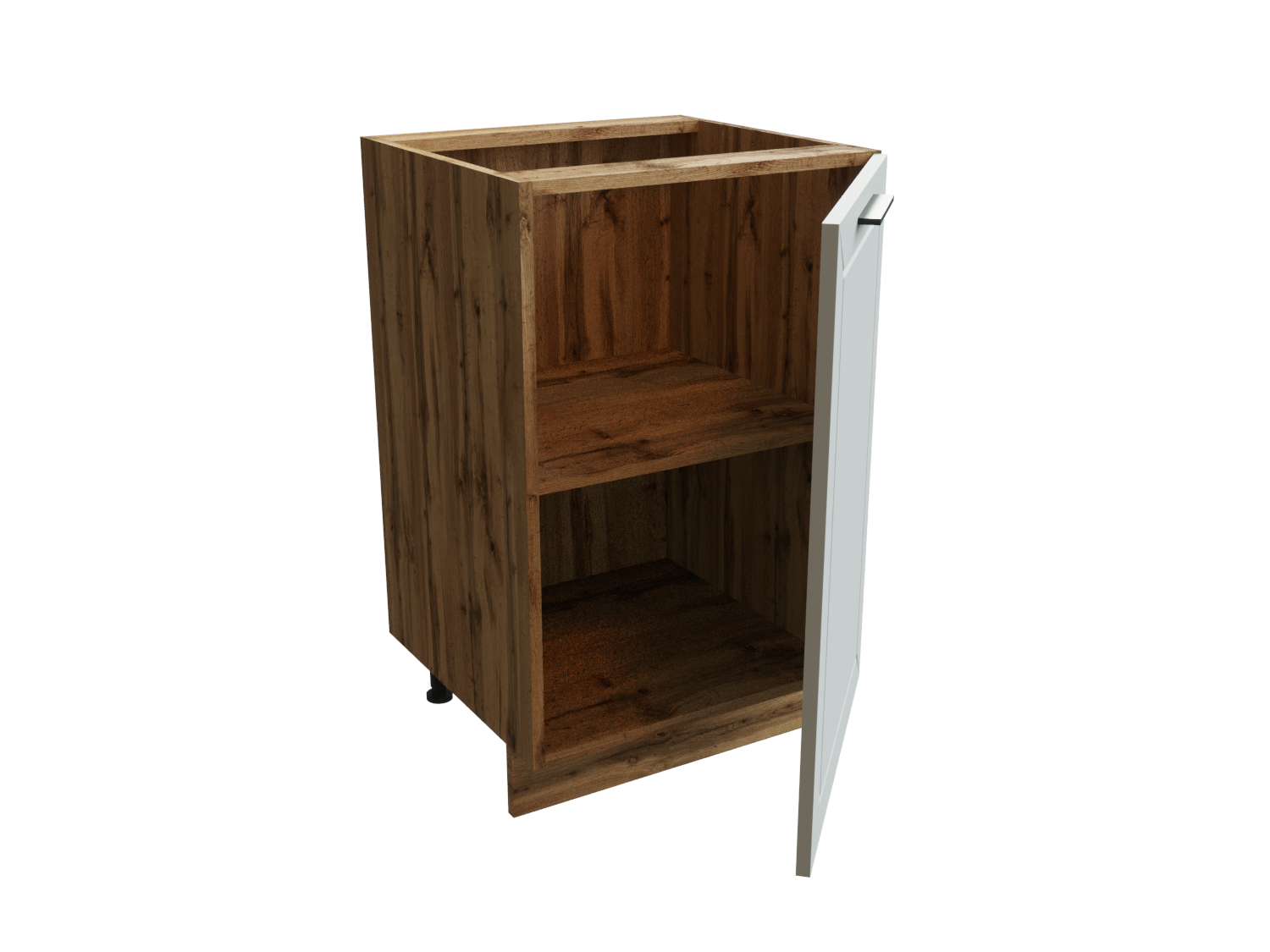 Изображение товара Напольный шкаф СУРСКАЯ МЕБЕЛЬ Глетчер нижний 50x81.60x47.80 см