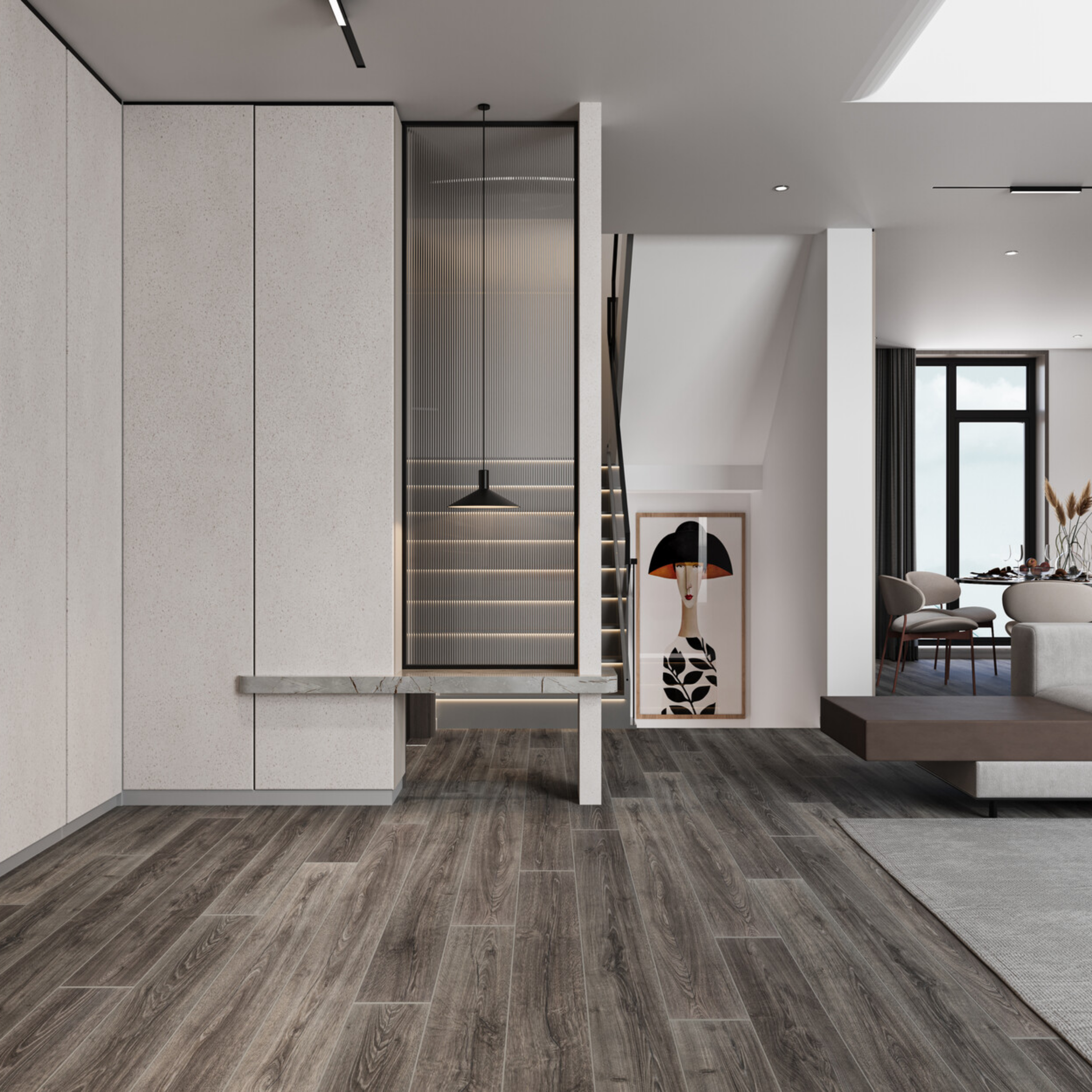 Изображение товара Ламинат Anatolia Elite Fume Peli 33 класс, 12 мм, 1.215 м²