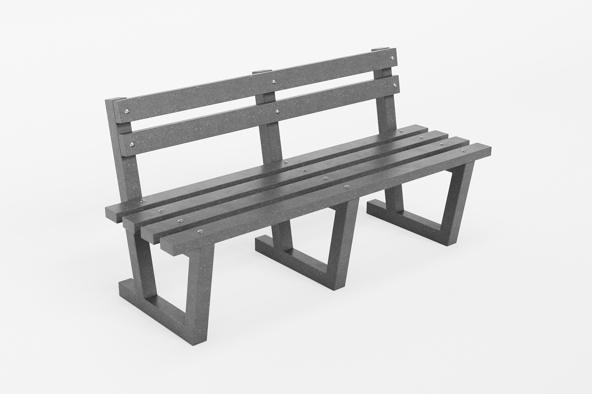 Изображение товара Скамья садовая Экосреда Венера 200 см из полимерпесчаного композита