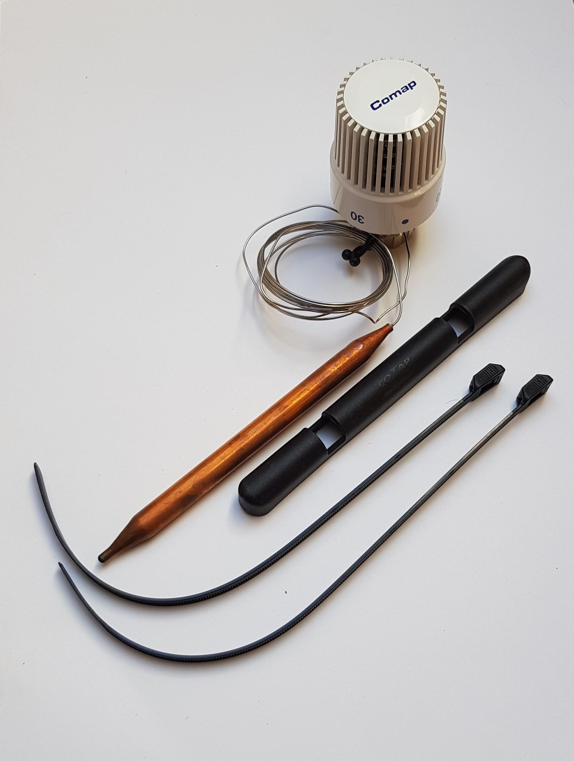 Изображение товара Термоголовка Comap 6803ST с накладным датчиком M28x1.5 для системы отопления