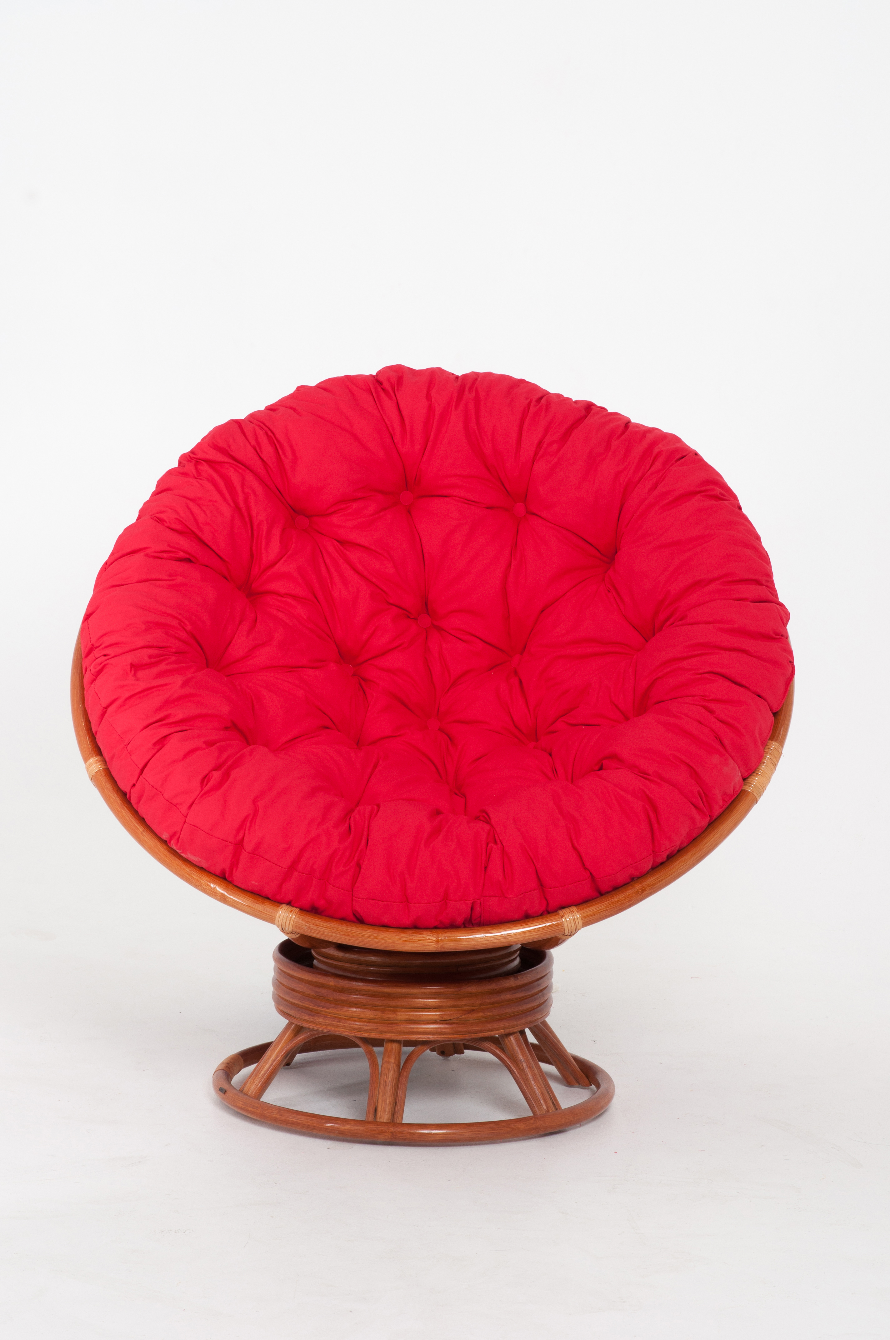 Изображение товара Кресло-качалка Vinotti Papasan из ротана с вращением и ярким дизайном