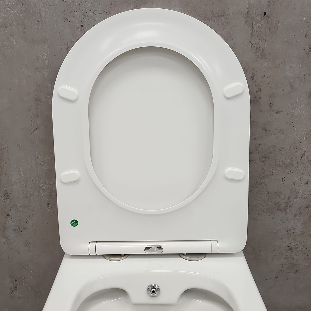 Изображение товара Унитаз подвесной Bloomix MS-193568 безободковый с сиденьем микролифт Германия