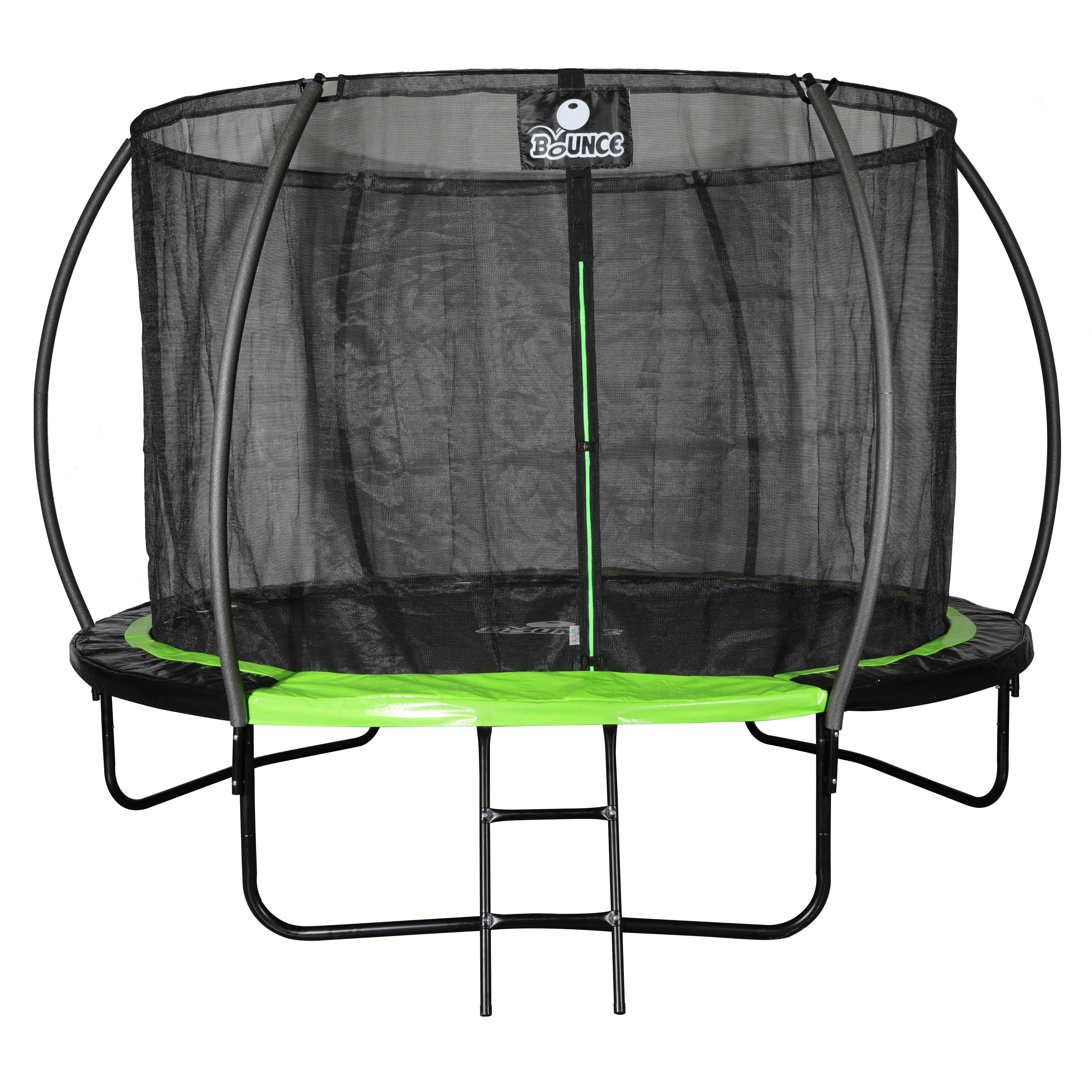 Изображение товара Батут Ami Батут bounce с внутренней защитной сеткой 10ft 305x165 см лестница в комплекте