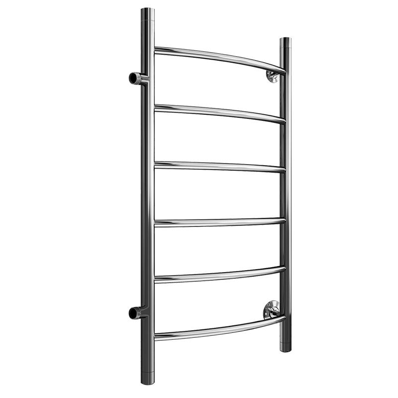 Изображение товара Полотенцесушитель водяной лестница Melodia Classica 40x60 см серебро нержавеющая сталь