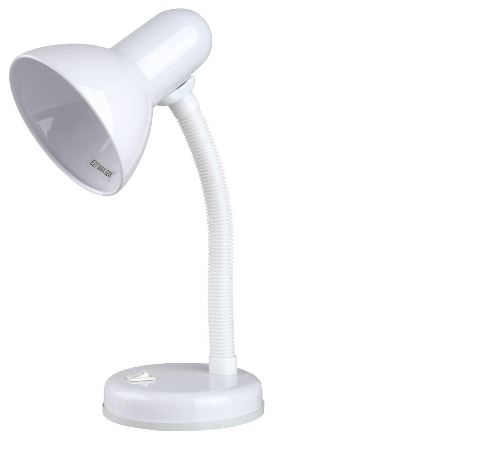 Изображение товара Настольный светильник CAMELION 5753 Light Solution E27 классический белый для рабочего стола