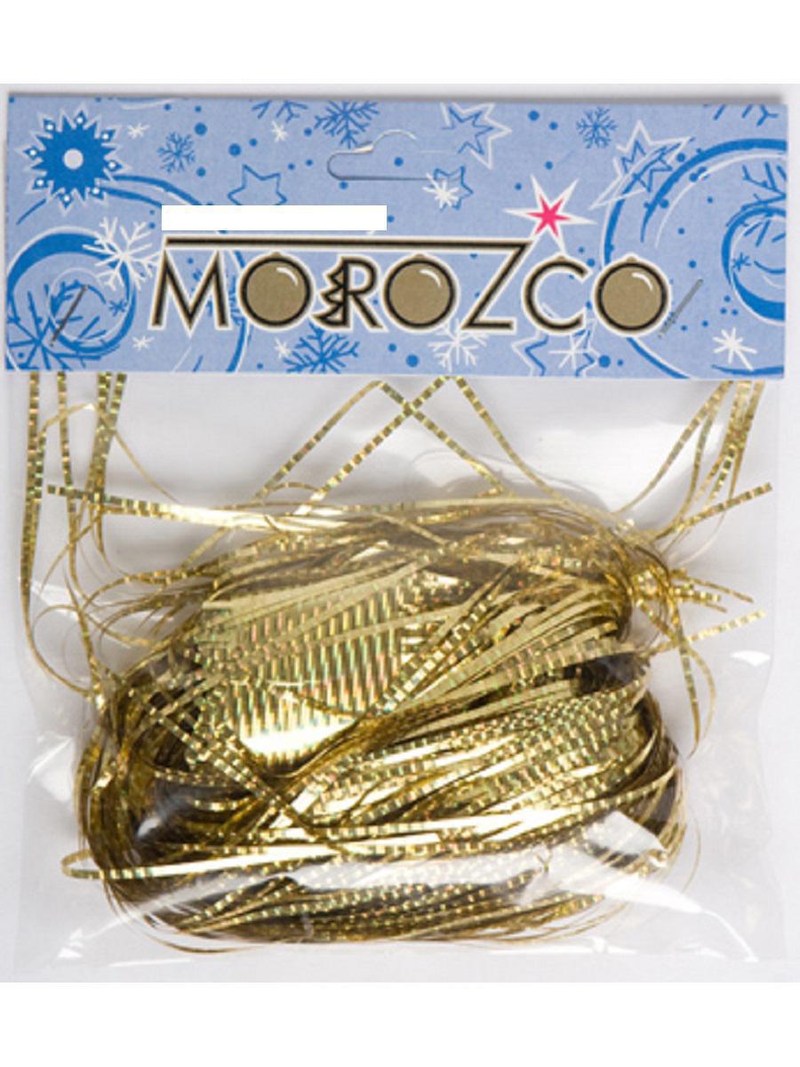 Изображение товара Новогодний дождик Полиэтилентерефталат (pet) Morozco ДГ152002-25 200 см оранжевый/медный