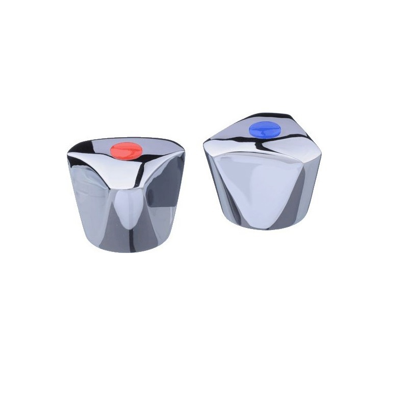 Изображение товара Комплект маховиков для двухвентильного смесителя Melodia della vita MKP20277N металл хром