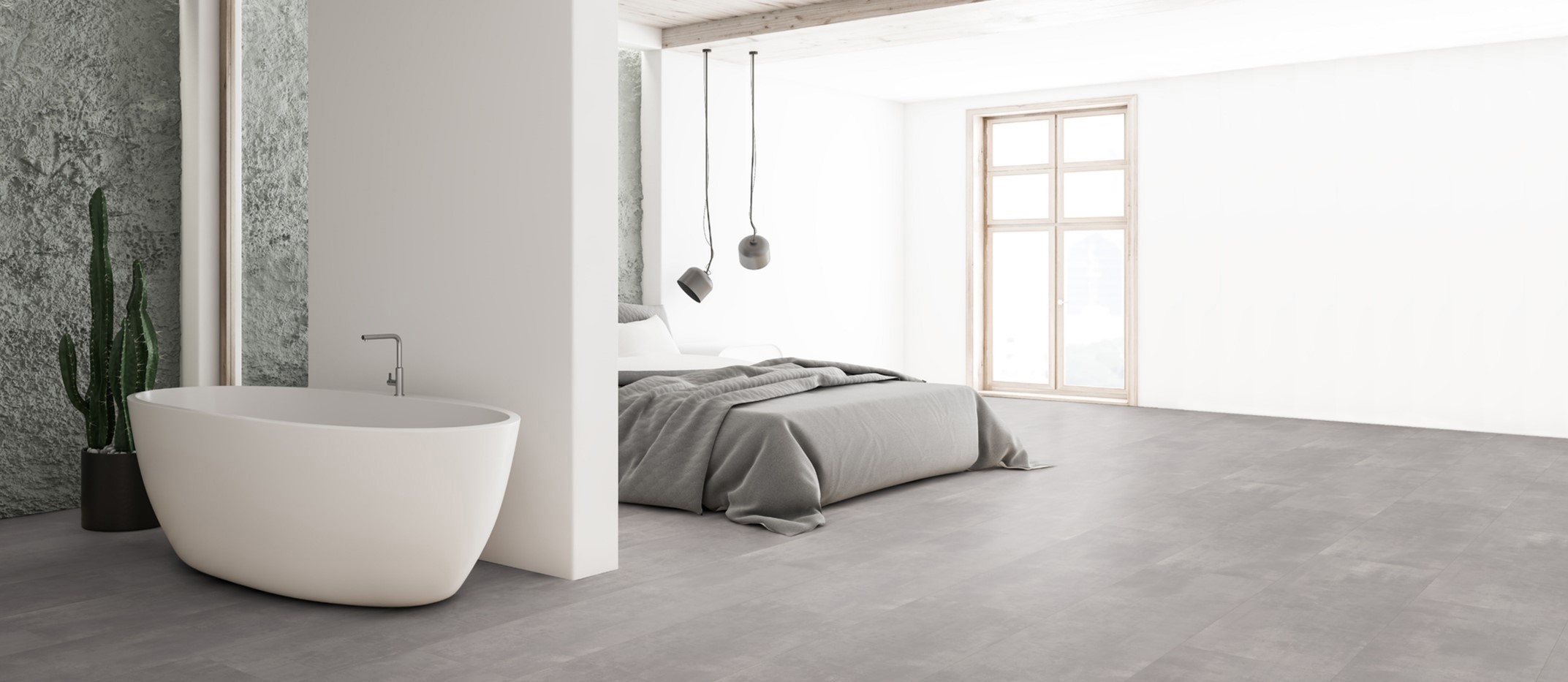 Изображение товара Ламинат Kaindl 44375 Concrete Art Pearlgrey 33 класс 8 мм