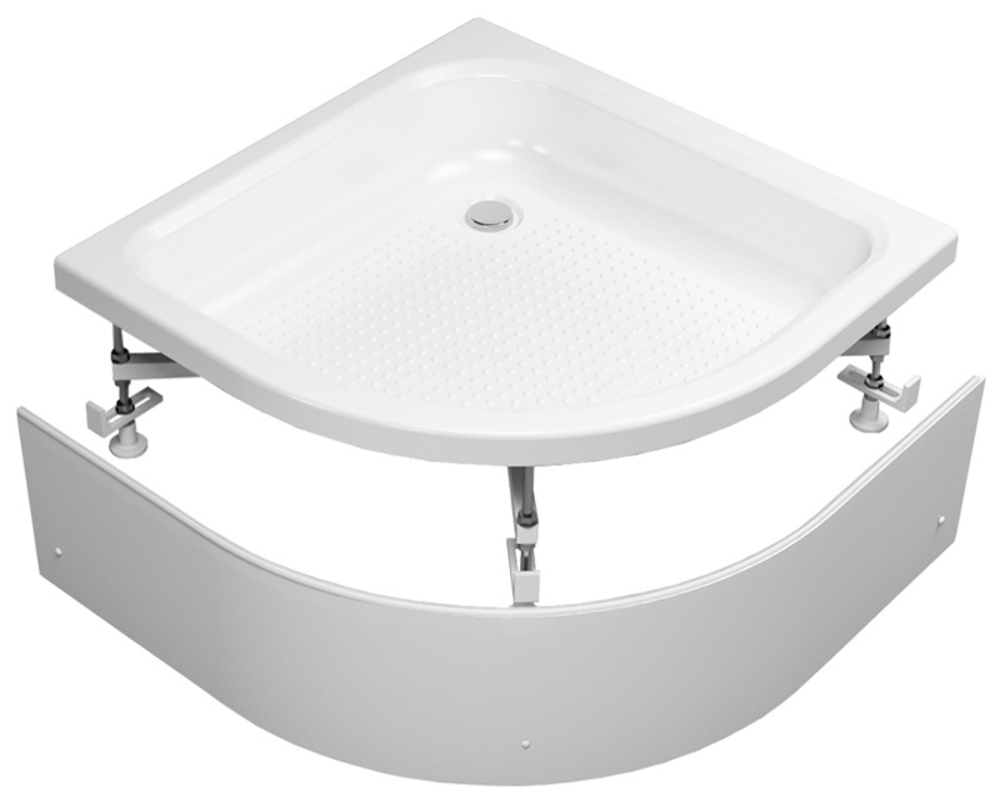 Изображение товара Душевой поддон Round 80x80x30 высокий Melodia Della Vita