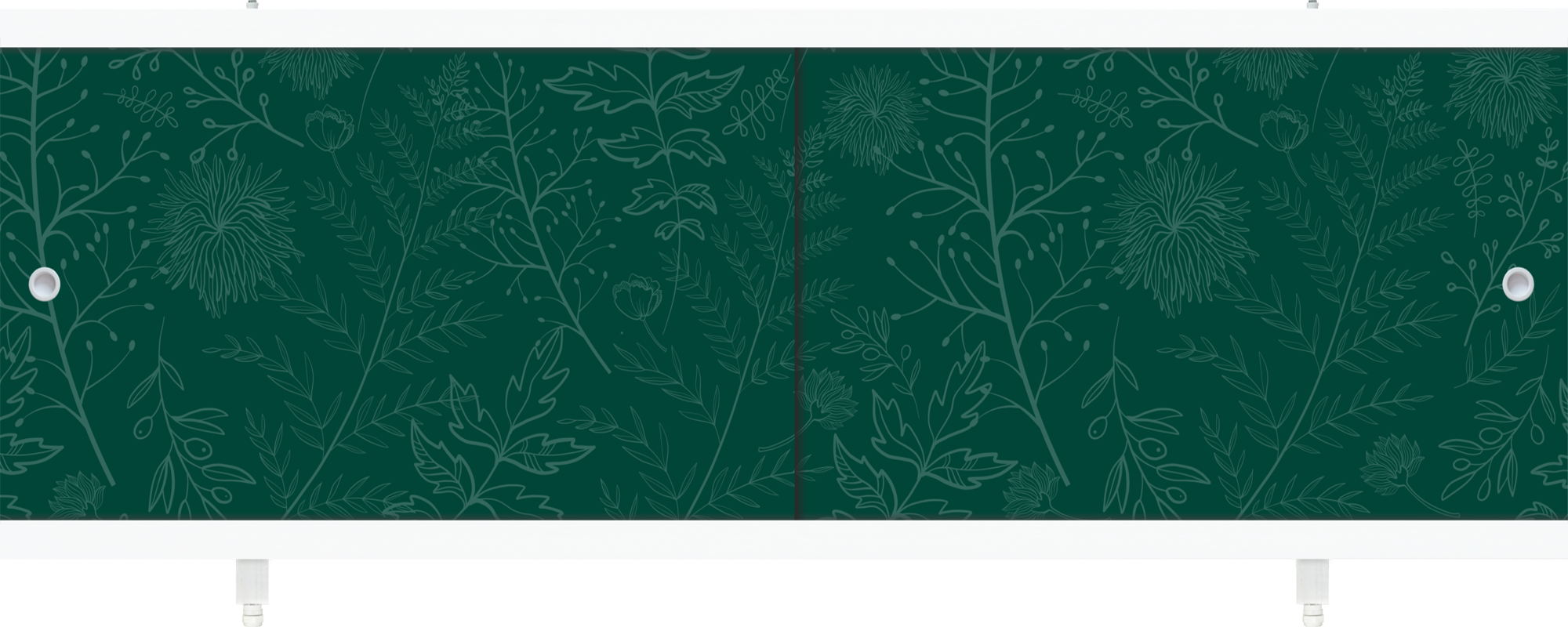 Изображение товара Экран для ванной Метакам Кварт 81095 168x60см зеленый глянцевый Россия