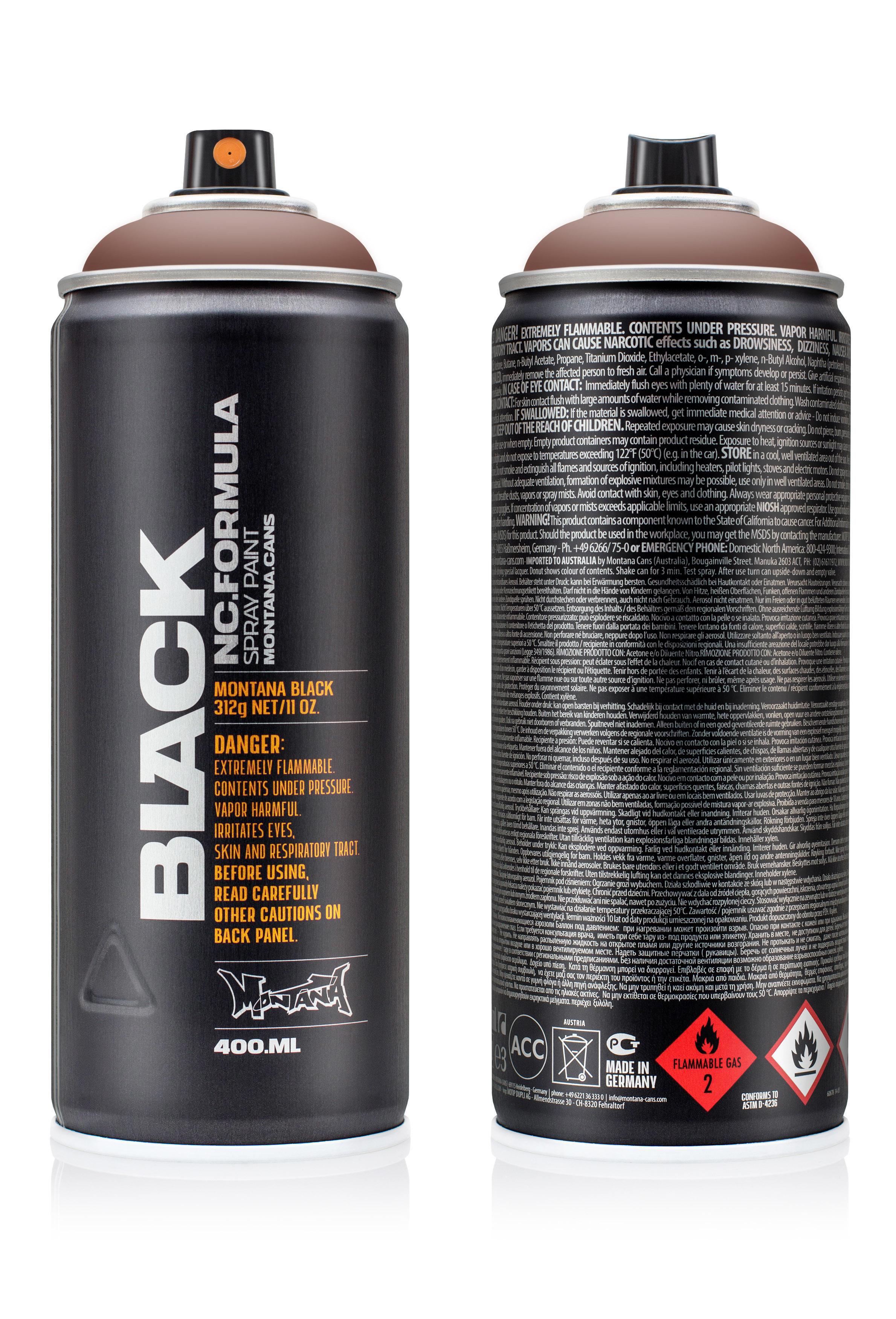 Изображение товара Краска аэрозольная MONTANA 8250BLK карамельная 0.4 л Изображение товара Краска аэрозольная MONTANA 8250BLK карамельная 0.4 л