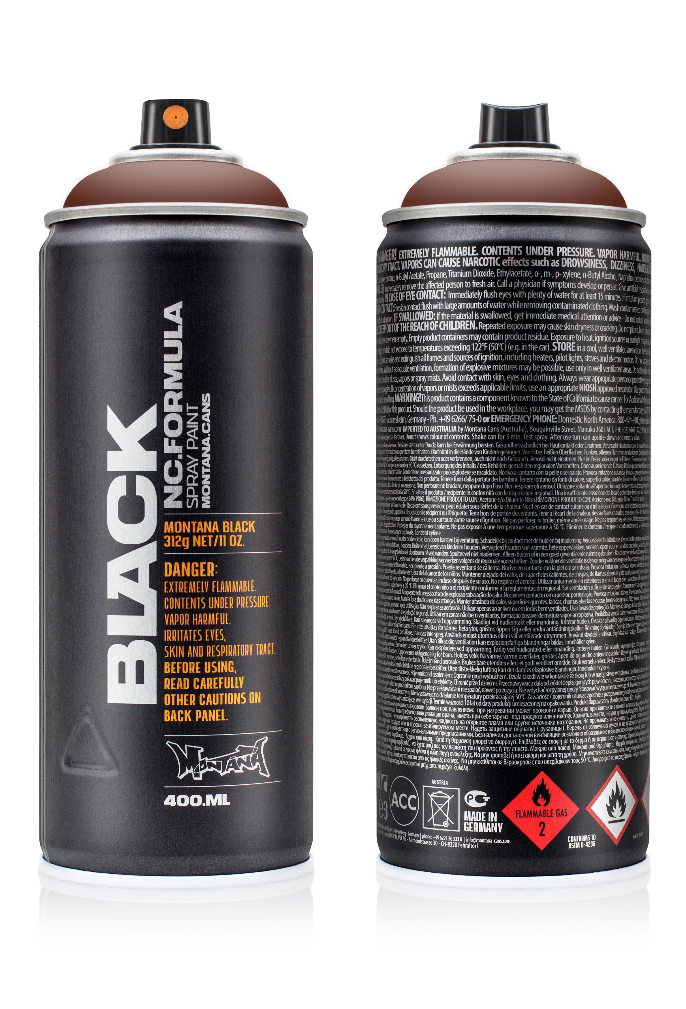 Изображение товара Краска аэрозольная MONTANA 1080BLK сладкий каштан 0.4 л Изображение товара Краска аэрозольная MONTANA 1080BLK сладкий каштан 0.4 л
